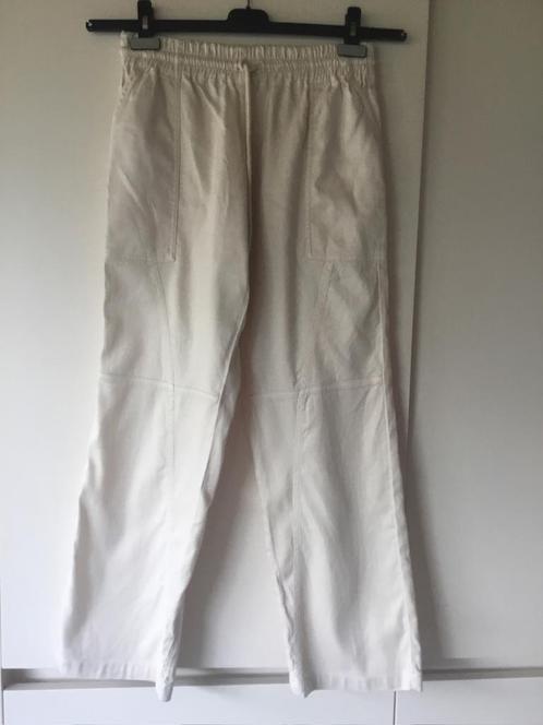 Cesar Casier nieuwe cargobroek maat S (36) nieuwprijs 259€, Kleding | Dames, Broeken en Pantalons, Nieuw, Maat 36 (S), Wit, Lang