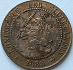 Schitterende 2,5 cent 1883, Postzegels en Munten, Munten | Nederland, Ophalen of Verzenden, Koning Willem III, Overige waardes