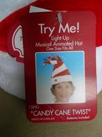 bewegende kerstmuts met muziek en lichtjes - Dan Dee coll, Diversen, Kerst, Ophalen, Zo goed als nieuw