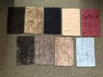 Diverse Staaltjes stevige glanzende stof lapjes 29,5x18,5 cm, Ophalen of Verzenden, Zo goed als nieuw