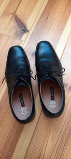 Nette leren herenschoenen maat 47, Boxx, Zwart, Ophalen of Verzenden, Zo goed als nieuw