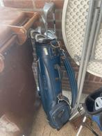 2 golf tadsen met golf clubs, Sport en Fitness, Ophalen of Verzenden, Gebruikt, Overige merken