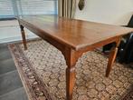 Antieke Franse boeren eettafel, Ophalen, Gebruikt, 200 cm of meer, 50 tot 100 cm