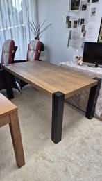 Eettafel - 160x90 cm - met kleine beschadigingen, Huis en Inrichting, Ophalen, Gebruikt, Eikenhout, 50 tot 100 cm