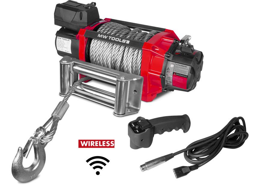 Lier 12V 8164kg 22m kabel staal draadloze afstandsbediening, Ophalen, Nieuw