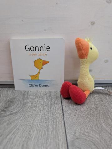 Gonnie is een gansje - Olivier Dunrea + knuffel Gonnie beschikbaar voor biedingen
