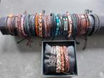 Diverse (leren) armbanden (bijna gratis), Gebruikt, Bruin, Leer, Ophalen of Verzenden