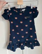 Donkerblauw jurkje met tijgertjes van Koko Noko maat 92, Kinderen en Baby's, Kinderkleding | Maat 92, Meisje, Ophalen of Verzenden