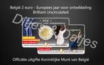 2 euro België 2015 - Jaar van de Ontwikkeling in coincard BU, Postzegels en Munten, Munten | Europa | Euromunten, 2 euro, Ophalen of Verzenden