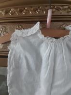 Antiek ragfijn Frans baby jurkje van batist, Antiek en Kunst, Ophalen of Verzenden