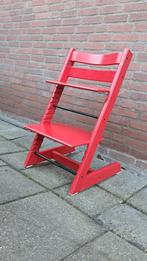 Trip Trap Kinderstoel Rood - Gebruikte Staat, Ophalen of Verzenden, Gebruikt, Meegroeistoel
