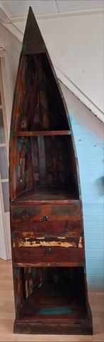 Bootkast/ kanokast Indonesië, Huis en Inrichting, Ophalen, Zo goed als nieuw