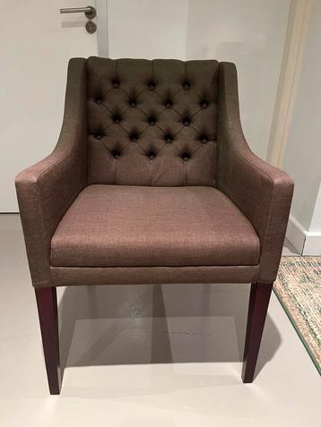 8 stuks eetkamerstoelen (helaas verkleurd) beschikbaar voor biedingen