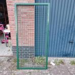 Gegalvaniseerde looppoort, Tuin en Terras, Tuinhekken en Hekwerk, Ophalen, Zo goed als nieuw, IJzer
