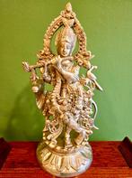 KRISHNA BEELD MET STIER 30 CM, Ophalen of Verzenden, Nieuw