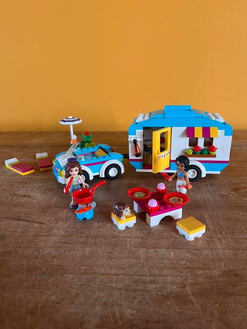 Lego Friends Heartlake Caravan, Kinderen en Baby's, Speelgoed | Duplo en Lego, Zo goed als nieuw, Lego, Complete set, Ophalen of Verzenden