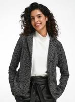 Peter Hahn, jasje grijs/zwart maat 44/46, Kleding | Dames, Grote Maten, Ophalen of Verzenden, Zo goed als nieuw, Peter Hahn, Jasje of Colbert