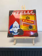 VITELLO emaille reclamebord, Ophalen of Verzenden