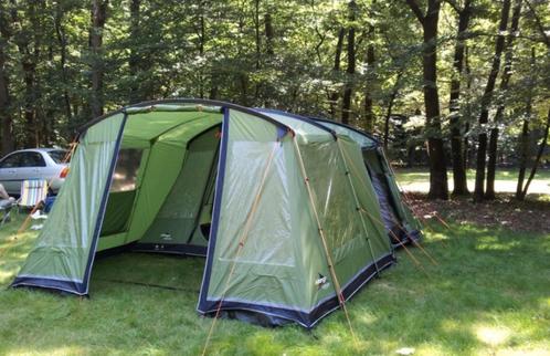 Tunneltent Vango Calisto 600 incl.voortent, Caravans en Kamperen, Tenten, tot en met 6, Gebruikt, Ophalen