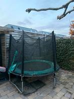 Gebruikte Trampoline met Veiligheidsnet, Tuin en Terras, Tuinhuizen, Ophalen, 250 tot 500 cm, Overige typen, Zonder ramen