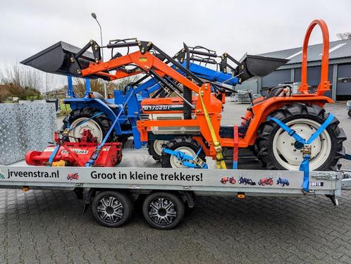 Diverse minitrekkers met of zonder voorlader 4x4 frontlader, Zakelijke goederen, Agrarisch | Tractoren, tot 2500, Overige merken