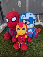 3 Marvel knuffels, Ophalen of Verzenden, Gebruikt, Overige typen