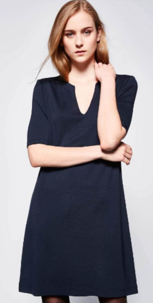 DRYKORN jurk MALEEN donker blauw maat S - nieuw -, Kleding | Dames, Jurken, Nieuw, Maat 36 (S), Blauw, Boven de knie, Ophalen of Verzenden