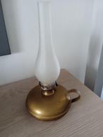 Vintage koperen petroleum lamp, Antiek en Kunst, Ophalen of Verzenden