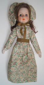 antieke pop met porceleinen/stenen hoofd en handen, Antiek en Kunst, Ophalen