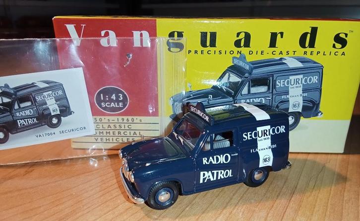 Vanguards Austin A35 Van Securicor schaal 1/43, Hobby en Vrije tijd, Modelauto's | 1:43, Zo goed als nieuw, Auto, Vanguards, Ophalen of Verzenden