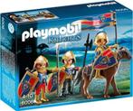 Playmobil 6006 Ridders en paard, Ophalen of Verzenden, Gebruikt, Complete set