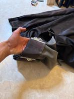 2 Grijze Gordijnen 180x195, Huis en Inrichting, Stoffering | Gordijnen en Lamellen, Ophalen of Verzenden, Gebruikt, Grijs, 150 tot 200 cm