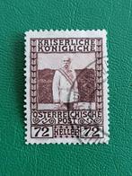 Oostenrijkse postzegel 72 Heller - Keizer Frans Jozef I, Ophalen of Verzenden, Gestempeld