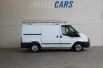 Ford Transit 260S 2.2 TDCI NAP TREKHAAK RADIO IMPERIAAL 3ZIT, Voorwielaandrijving, Euro 5, Gebruikt, Zwart