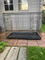 Hondenbench XXL hamerslag 2deurs 121x76x89., Dieren en Toebehoren, Hondenbenches, Ophalen of Verzenden, Zo goed als nieuw