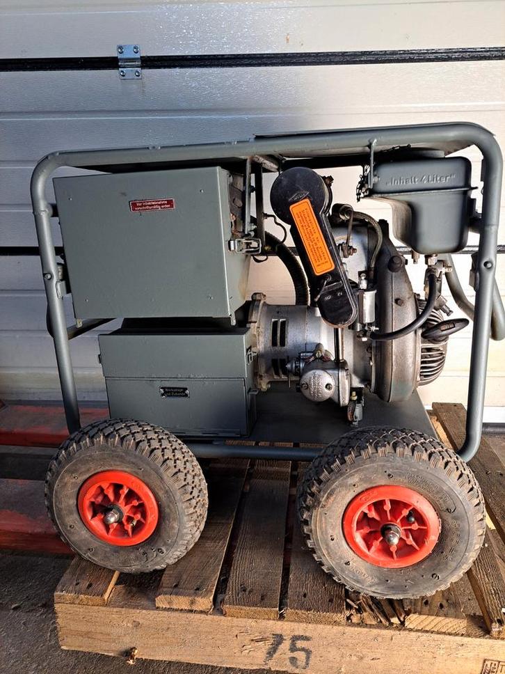 Vintage Aggregaat - Fichtel & Sachs, Antiek en Kunst, Antiek | Gereedschap en Instrumenten, Ophalen of Verzenden