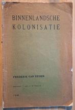 Frederik van Eeden - Binnenlandsche Kolonisatie, Gelezen, Ophalen of Verzenden, Frederik van Eeden, Nederland