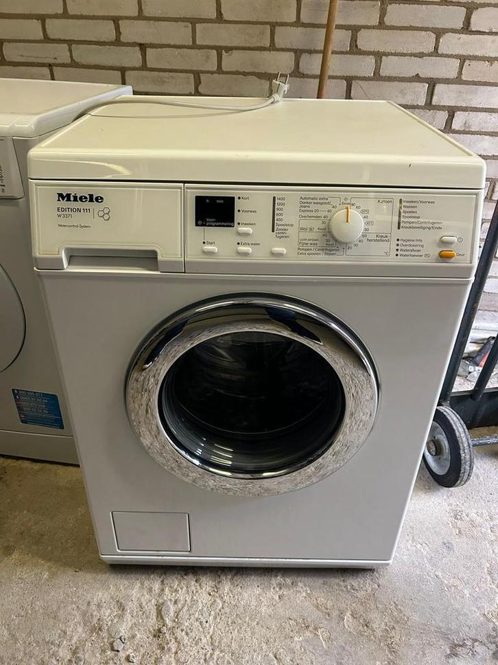 Miele W3371 Wasmachine - Voorlader, Witgoed en Apparatuur, Wasmachines, Gebruikt, Voorlader, 4 tot 6 kg, 85 tot 90 cm, Minder dan 1200 toeren