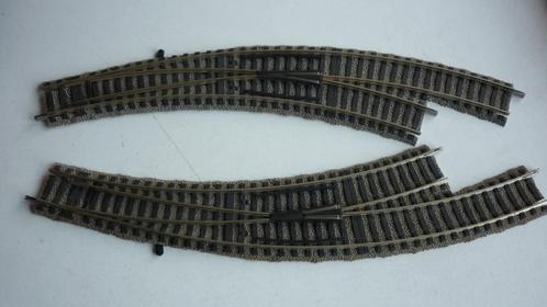 Fleischmann H0 6142 bochtwisselset, Hobby en Vrije tijd, Modeltreinen | H0, Gebruikt, Rails, Gelijkstroom, Fleischmann, Ophalen of Verzenden