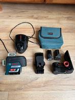 Bosch GLL 3-80 CG Professional laser incl 2 accu’s en lader, Doe-het-zelf en Verbouw, Meetapparatuur, Ophalen, Gebruikt