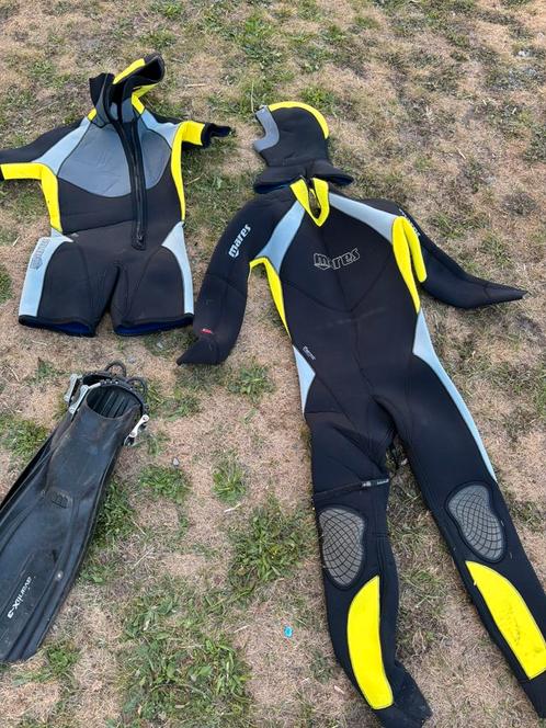 Mares Duikpak wetsuit neopreen 2x 7mm ongeveer maat L, Watersport en Boten, Duiken, Zo goed als nieuw, Duikpak, Ophalen of Verzenden