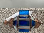 Marokkaanse Oosterse lamp blauw wit, Ophalen, Zo goed als nieuw