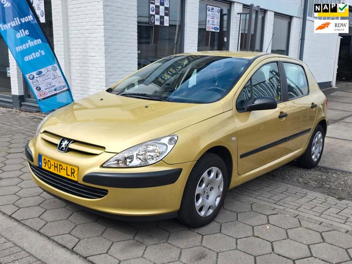 Peugeot 307 1.4 XR*1 e eignaar*lage km*nap*apk*nieuwe koppli, Auto's, Peugeot, Bedrijf, Te koop, ABS, Airbags, Boordcomputer, Centrale vergrendeling