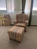 Fauteuil met voetenbankje., Ophalen, Gebruikt