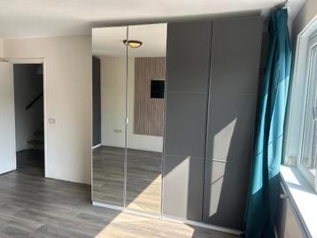 Donkergrijze Ikea PAX Klerenkast beschikbaar voor biedingen