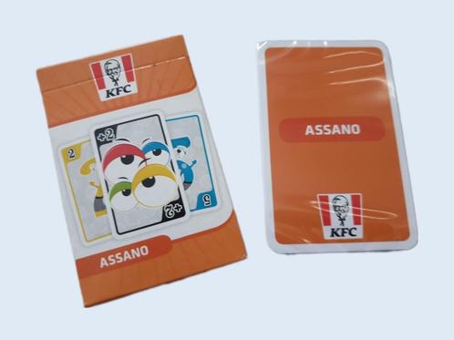 KFC Assano kaartspel *nieuw* ~ SJ8905, Hobby en Vrije tijd, Gezelschapsspellen | Kaartspellen, Nieuw, Een of twee spelers, Drie of vier spelers