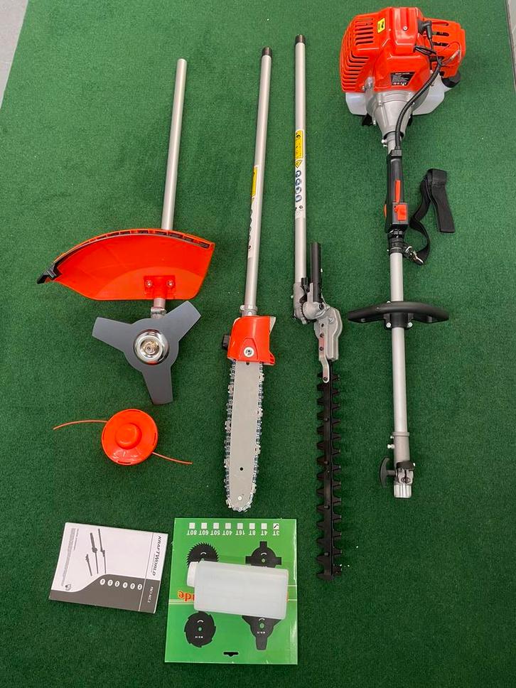 Nieuwe benzine bosmaaier,heggenschaar,kettingzaag, Tuin en Terras, Bosmaaiers, Nieuw, Benzine, Ophalen