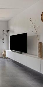 Tv meubel ikea / besta mat wit, Huis en Inrichting, Ophalen, Zo goed als nieuw, 25 tot 50 cm, Minder dan 100 cm