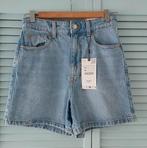 Zara korte jeans, maat 34, nieuw, Ophalen of Verzenden, Nieuw, Blauw, W27 (confectie 34) of kleiner