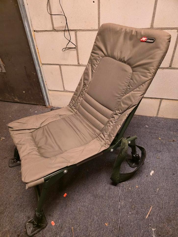 JRC stealth recliner chair stoel karper karpervissen, Watersport en Boten, Hengelsport | Karpervissen, Zo goed als nieuw, Overige typen